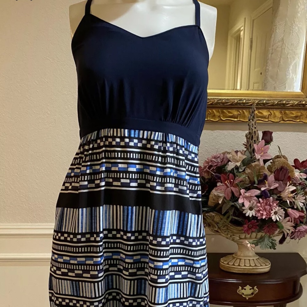 J.Crew Spaghetti Strap Maxi Dress Empire Waist 00P